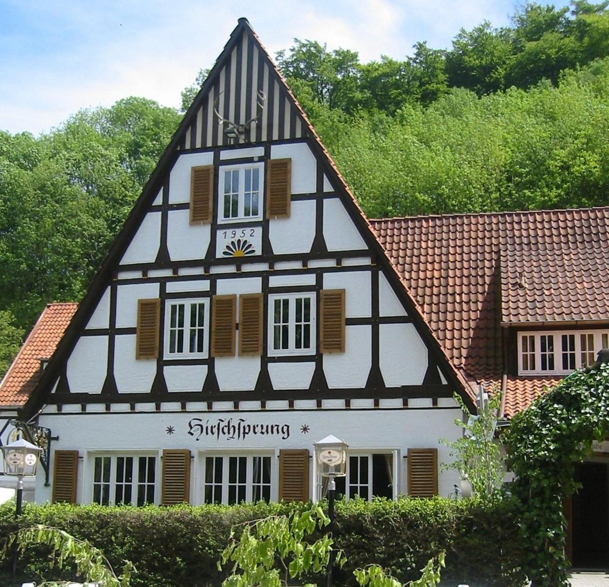 Landhaus Hirschsprung Детмольд Екстер'єр фото